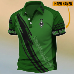 Borussia Mönchengladbach - Polo Hemd Neue Edition mit Ihrem Namen