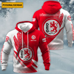 Düsseldorfer EG - Waffelstrick Hoodie Neue Edition mit Ihrem Namen