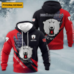 Eisbären Berlin - Waffelstrick Hoodie Neue Edition mit Ihrem Namen