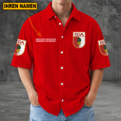 FC Augsburg - Kurzarmhemd Neue Edition mit Ihrem Namen