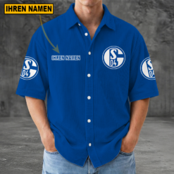 FC Schalke 04 - Kurzarmhemd Neue Edition mit Ihrem Namen