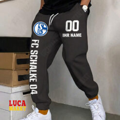 FC Schalke 04 - Jogginghose Neue Edition mit Individueller Name Nummer