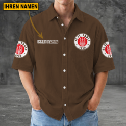 FC St. Pauli - Kurzarmhemd Neue Edition mit Ihrem Namen