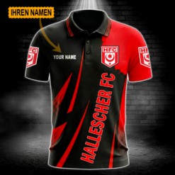 Hallescher FC - Polo Hemd Limitierte Auflage mit Ihrem Namen