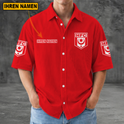 Hallescher FC - Kurzarmhemd Neue Edition mit Ihrem Namen