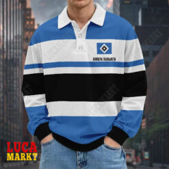 Hamburger SV - Langarm-Poloshirt Neue Edition mit Ihrem Namen