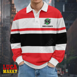 Hannover 96 - Langarm-Poloshirt Neue Edition mit Ihrem Namen