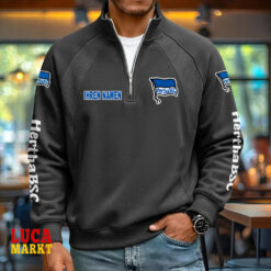 Hertha BSC – Pullover mit Reißverschluss Neue Edition mit Ihrem Namen