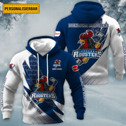 Iserlohn Roosters - Waffelstrick Hoodie Neue Edition mit Ihrem Namen