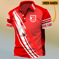 Jahn Regensburg - Polo Hemd Neue Edition mit Ihrem Namen