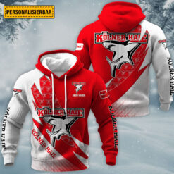 Kölner Haie - Waffelstrick Hoodie Neue Edition mit Ihrem Namen