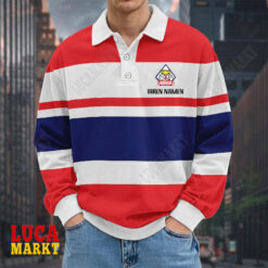 Pinguins Bremerhaven - Langarm-Poloshirt Neue Edition mit Ihrem Namen