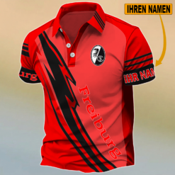 SC Freiburg - Polo Hemd Neue Edition mit Ihrem Namen
