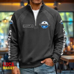 SC Paderborn 07 – Pullover mit Reißverschluss Neue Edition mit Ihrem Namen