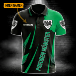 SC Preußen Münster - Polo Hemd Limitierte Auflage mit Ihrem Namen