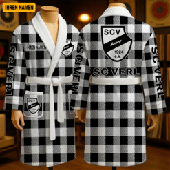 SC Verl - Fleece-Bademantel Sonderausgabe mit Ihrem Namen