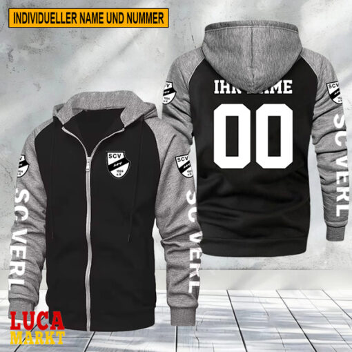 SC Verl – Raglan Zip Hoodie Neue Edition mit Individueller Name Nummer SC Verl – Raglan Zip Hoodie Neue Edition mit Individueller Name Nummer