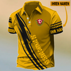 SG Dynamo Dresden - Polo Hemd Neue Edition mit Ihrem Namen