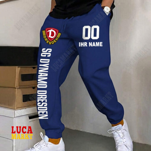 SG Dynamo Dresden – Jogginghose Neue Edition mit Individueller Name Nummer SG Dynamo Dresden – Jogginghose Neue Edition mit Individueller Name Nummer