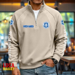 SV Darmstadt 98 – Pullover mit Reißverschluss Neue Edition mit Ihrem Namen