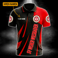SV Wehen Wiesbaden - Polo Hemd Limitierte Auflage mit Ihrem Namen