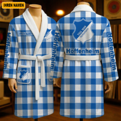 TSG 1899 Hoffenheim - Fleece-Bademantel Sonderausgabe mit Ihrem Namen