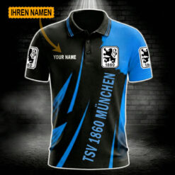 TSV 1860 München - Polo Hemd Limitierte Auflage mit Ihrem Namen