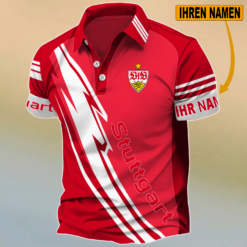 VfB Stuttgart - Polo Hemd Neue Edition mit Ihrem Namen