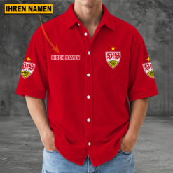 VfB Stuttgart - Kurzarmhemd Neue Edition mit Ihrem Namen