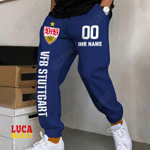 VfB Stuttgart – Jogginghose Neue Edition mit Individueller Name Nummer VfB Stuttgart – Jogginghose Neue Edition mit Individueller Name Nummer