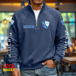 VfL Bochum 1848 - Pullover mit Reißverschluss Neue Edition mit Ihrem Namen