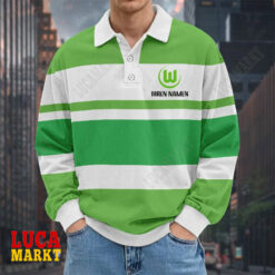 VfL Wolfsburg - Langarm-Poloshirt Neue Edition mit Ihrem Namen