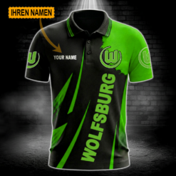 VfL Wolfsburg - Polo Hemd Limitierte Auflage mit Ihrem Namen