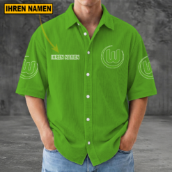 VfL Wolfsburg - Kurzarmhemd Neue Edition mit Ihrem Namen