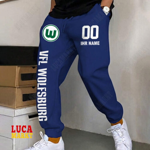 VfL Wolfsburg – Jogginghose Neue Edition mit Individueller Name Nummer VfL Wolfsburg – Jogginghose Neue Edition mit Individueller Name Nummer