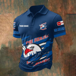 Adler Mannheim - Polo Hemd Sonderausgabe mit Ihrem Namen