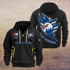 Adler Mannheim – Viertel-Zip Hoodie Sonderausgabe mit Ihrem Namen