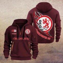 Düsseldorfer EG - Viertel-Zip Hoodie Sonderausgabe mit Ihrem Namen