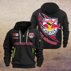 EHC Red Bull München – Viertel-Zip Hoodie Sonderausgabe mit Ihrem Namen