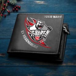 Eisbären Regensburg - Ledergeldbörse Sonderausgabe mit Ihrem Namen