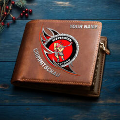 Eispiraten Crimmitschau – Ledergeldbörse Sonderausgabe mit Ihrem Namen