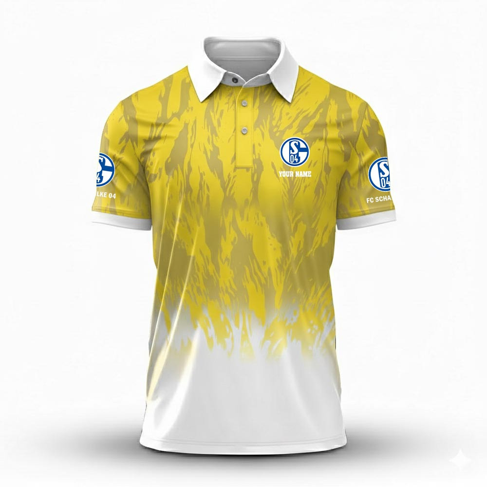 FC Schalke 04 – Polo Hemd Neue Edition mit Ihrem Namen FC Schalke 04 – Polo Hemd Neue Edition mit Ihrem Namen