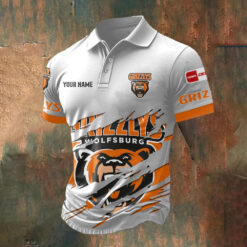 Grizzlys Wolfsburg - Polo Hemd Sonderausgabe mit Ihrem Namen