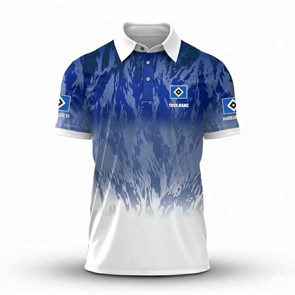 Hamburger SV – Polo Hemd Neue Edition mit Ihrem Namen Hamburger SV – Polo Hemd Neue Edition mit Ihrem Namen