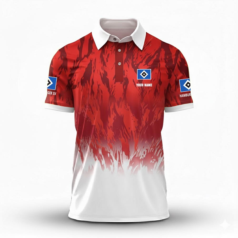 Hamburger SV – Polo Hemd Neue Edition mit Ihrem Namen Hamburger SV – Polo Hemd Neue Edition mit Ihrem Namen