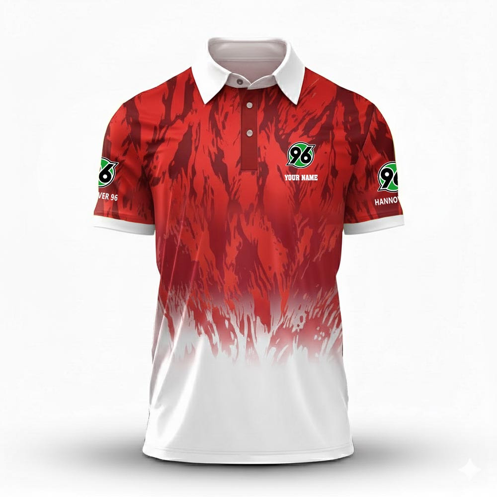 Hannover 96 – Polo Hemd Neue Edition mit Ihrem Namen Hannover 96 – Polo Hemd Neue Edition mit Ihrem Namen