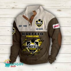 Krefeld Pinguine - Stehkragenhemd Neue Edition mit Ihrem Namen