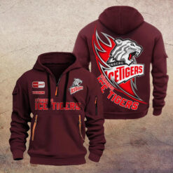Nürnberg Ice Tigers - Viertel-Zip Hoodie Sonderausgabe mit Ihrem Namen