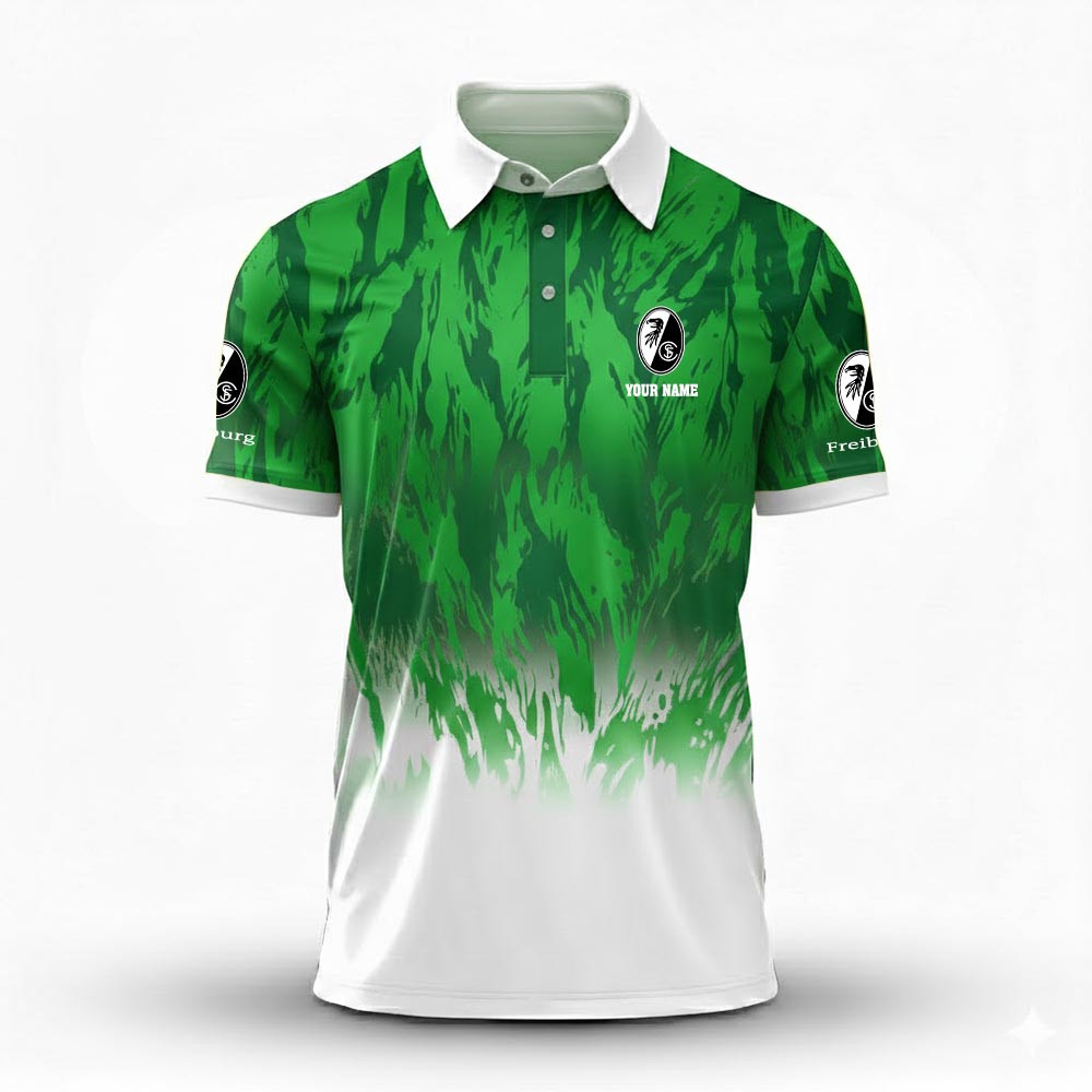 SC Freiburg – Polo Hemd Neue Edition mit Ihrem Namen SC Freiburg – Polo Hemd Neue Edition mit Ihrem Namen
