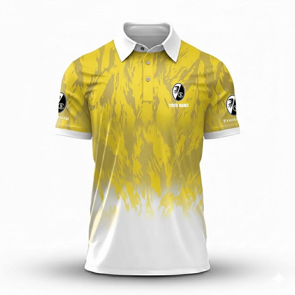 SC Freiburg – Polo Hemd Neue Edition mit Ihrem Namen SC Freiburg – Polo Hemd Neue Edition mit Ihrem Namen